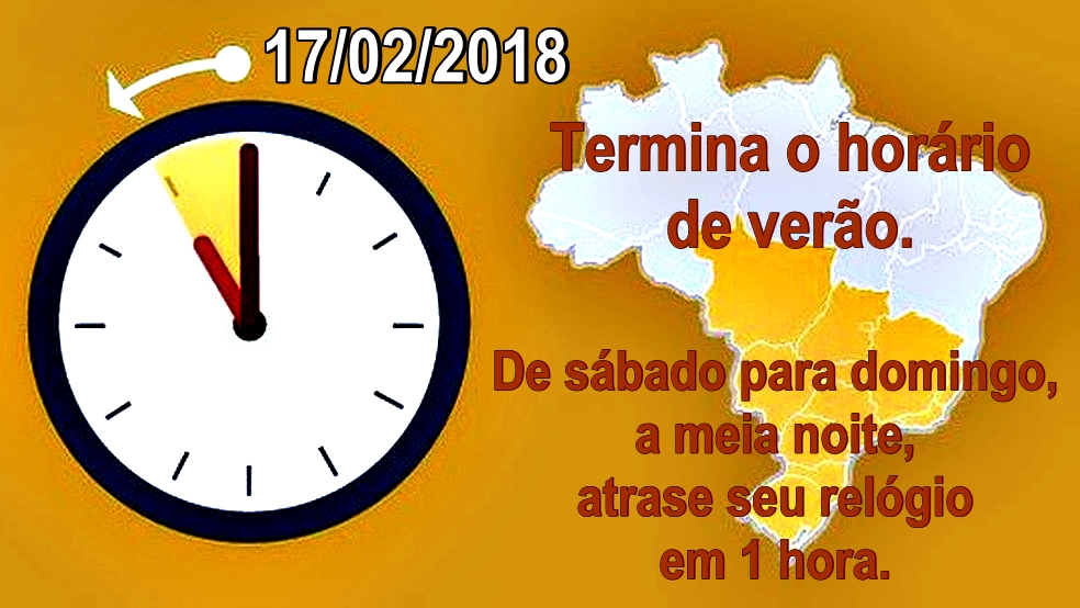 GUIA TURÍSTICO PIRACICABA TERMINA O HORÁRIO DE VERÃO NO BRASIL