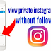 View Private Instagram without Following