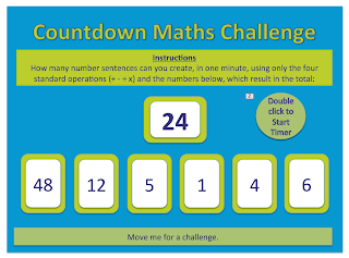 Maths Teaching Ideas: Countdown