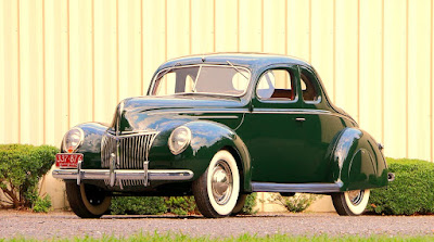 1939 Ford Deluxe Coupe Review 1939 Ford Deluxe Coupe Front Left