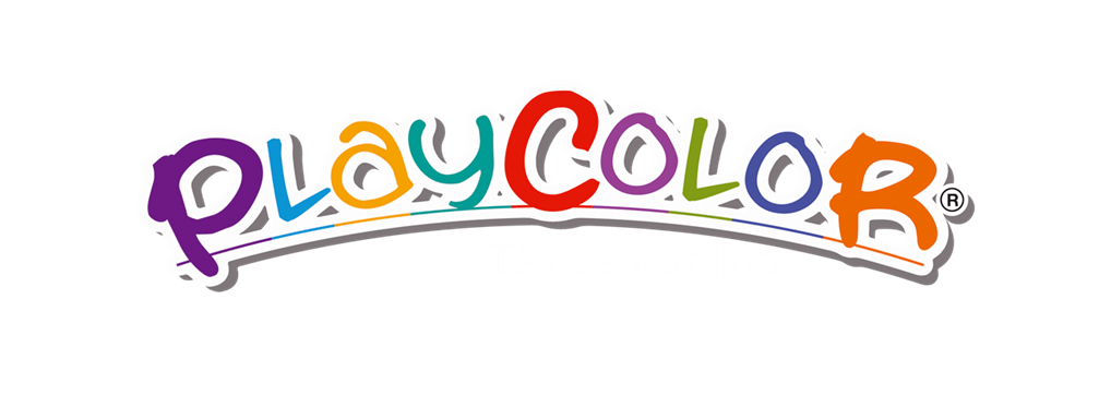 Playcolor Téxtil 6 colores - Témpera solida para niños