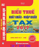 BIỂU THUẾ SONG NGỮ 2017