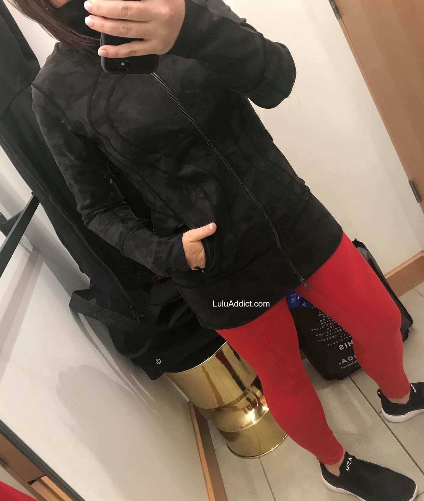 camo lululemon jacket