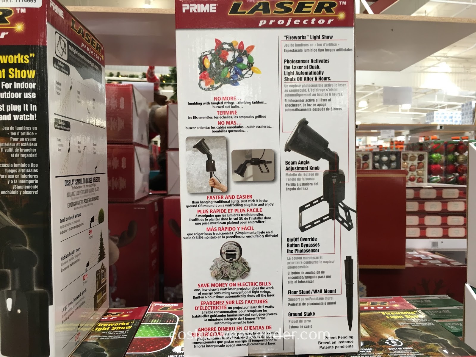 Prime Laser Projector (model LFLRGM505) Costco Weekender