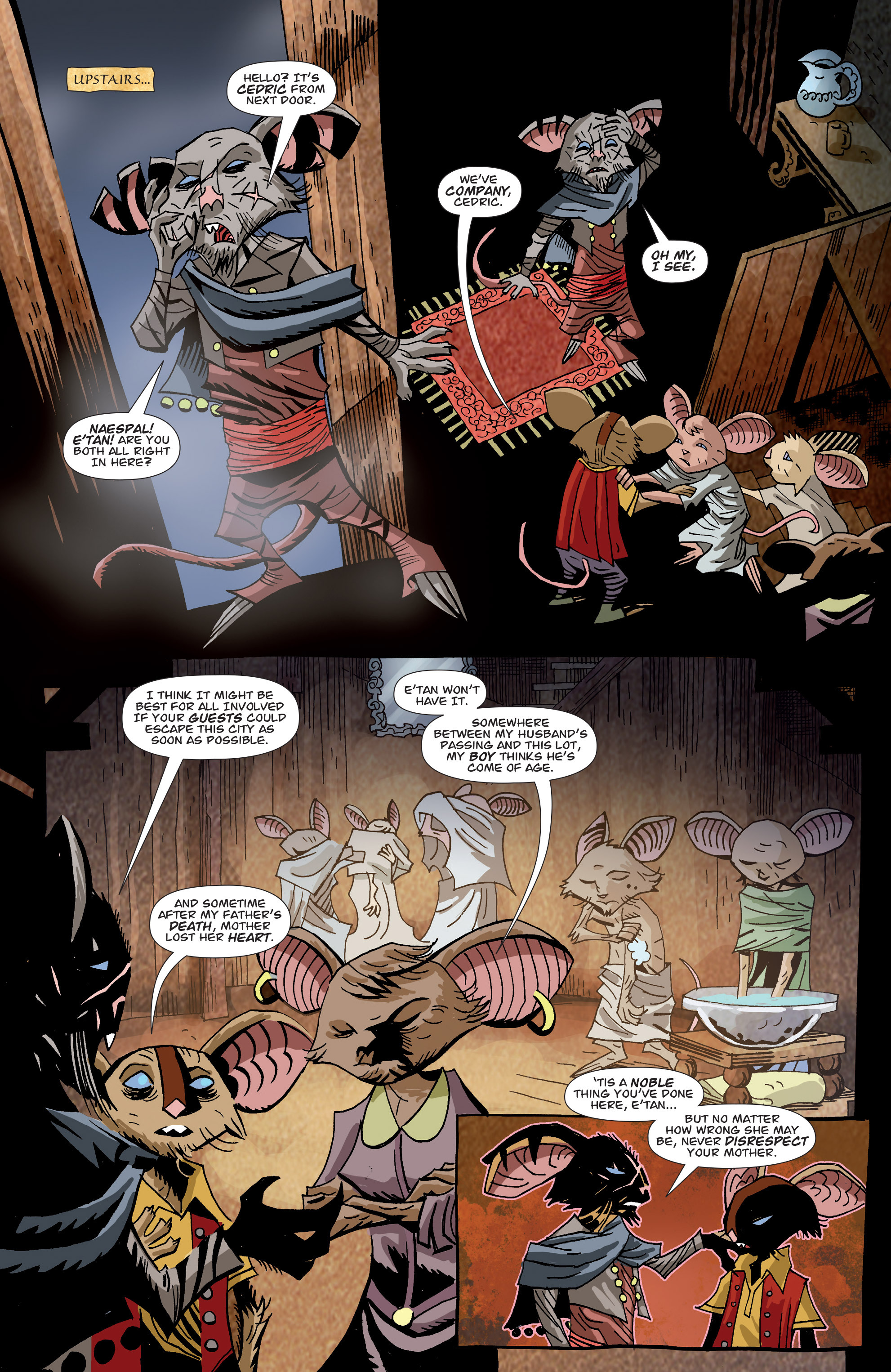 Read online The Mice Templar Volume 3: A Midwinter Night's Dream comic -  Issue # _TPB - 89
