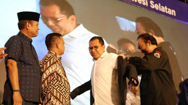 Surya Paloh NasDemkan Sejumlah Tokoh Salah Satunya Walikota Makassar