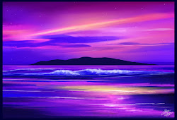 nature simple digital painting pink shilpa