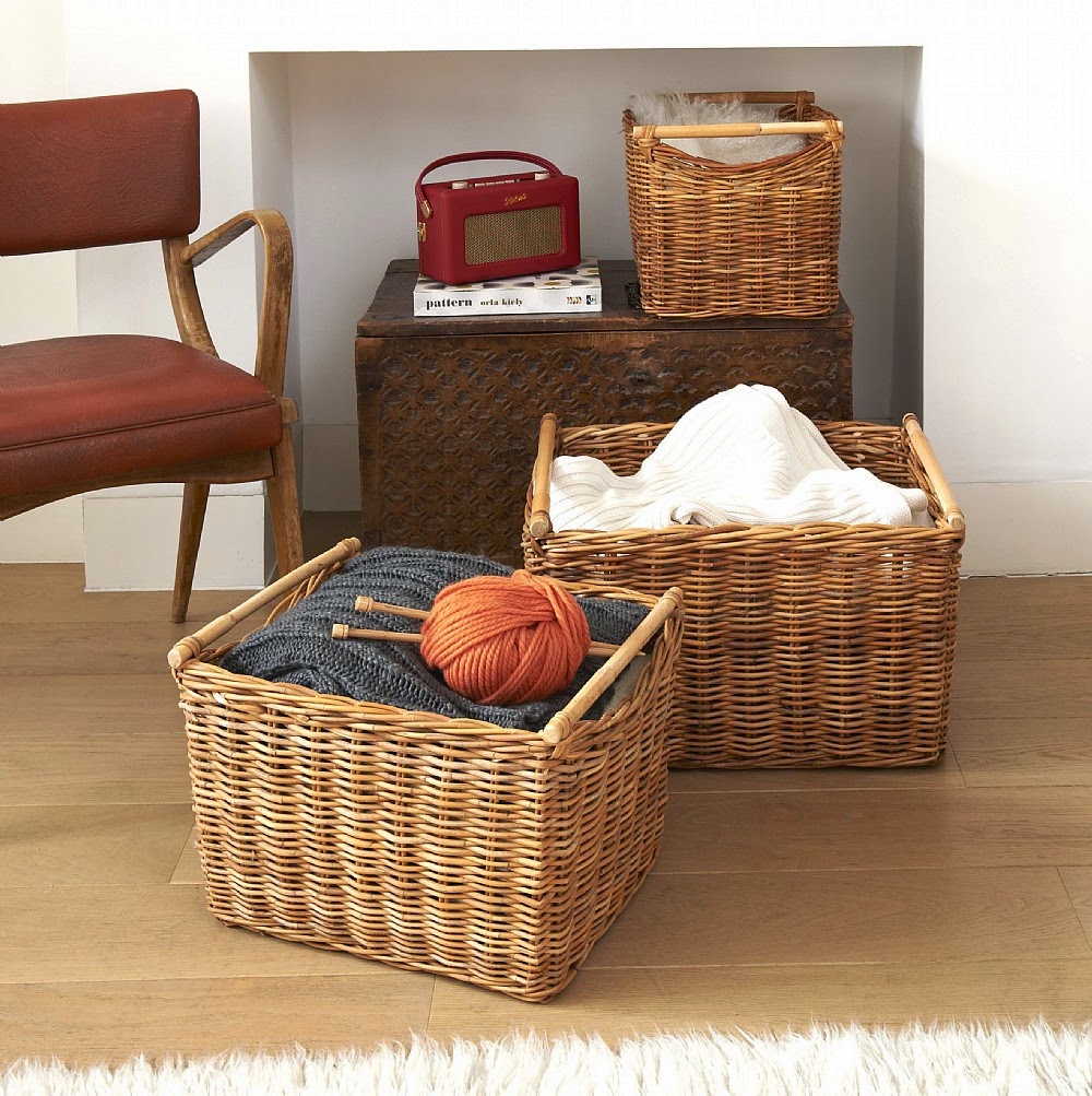 The Extraordinary lined storage basket design photograph