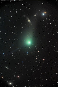 Comet Johson - cometa C-2015 V2 - Rolando Ligustri - iTelescope