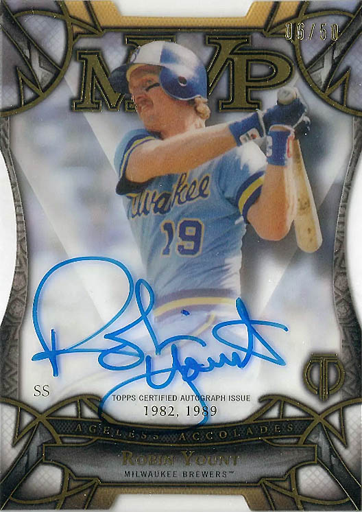 The Yount Collector 2016 Topps Tribute Checklist and Gallery