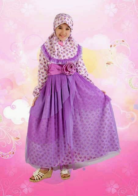 Model Baju Muslim Gamis Lebaran Anak Perempuan Terbaru Model Baju Muslim Gamis Lebaran Anak Perempuan Terbaru