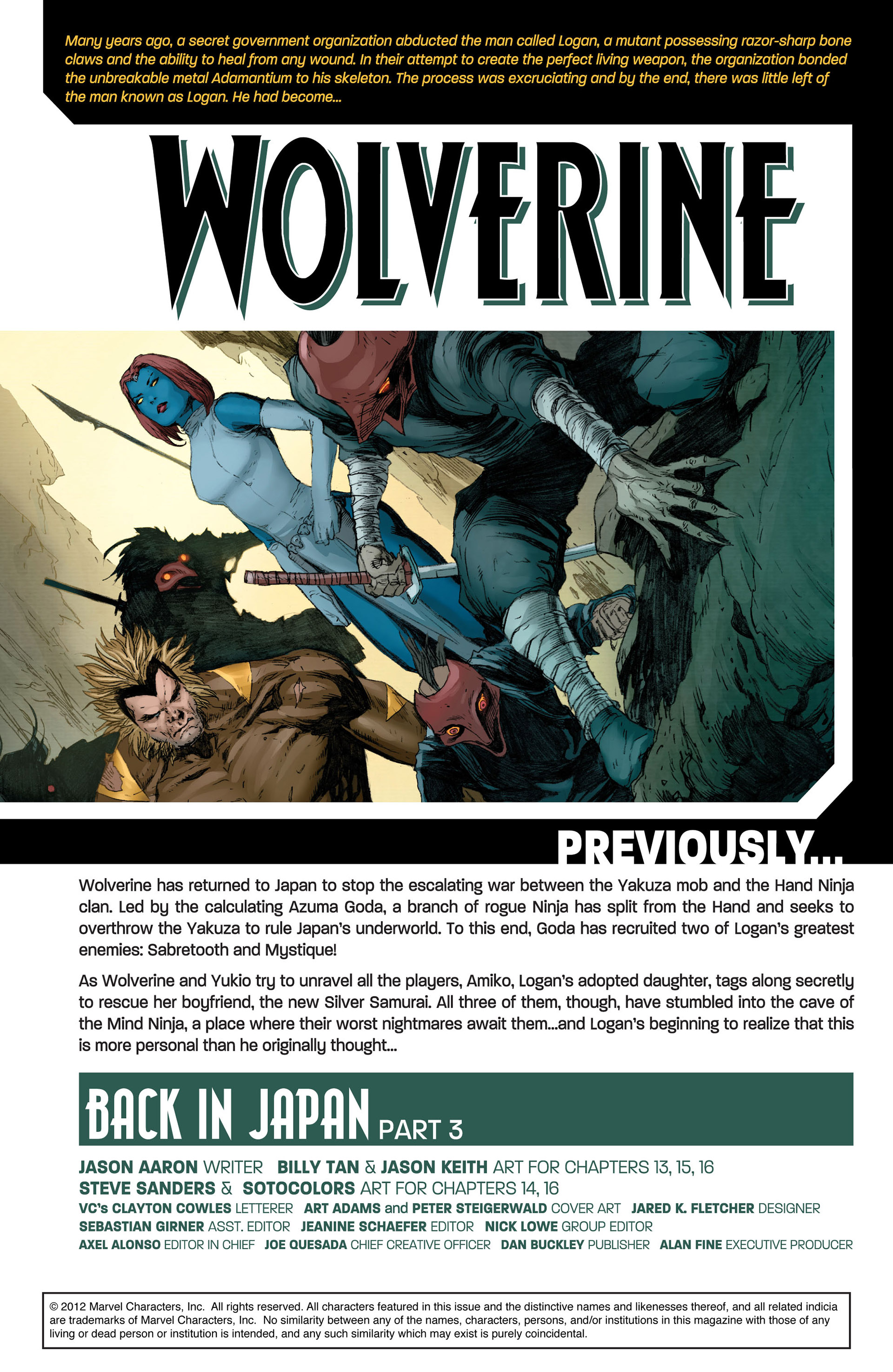 Wolverine (2010) issue 302 - Page 2