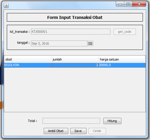 Aplikasi Apotek [Sederhana] dengan Java - Learn Code..