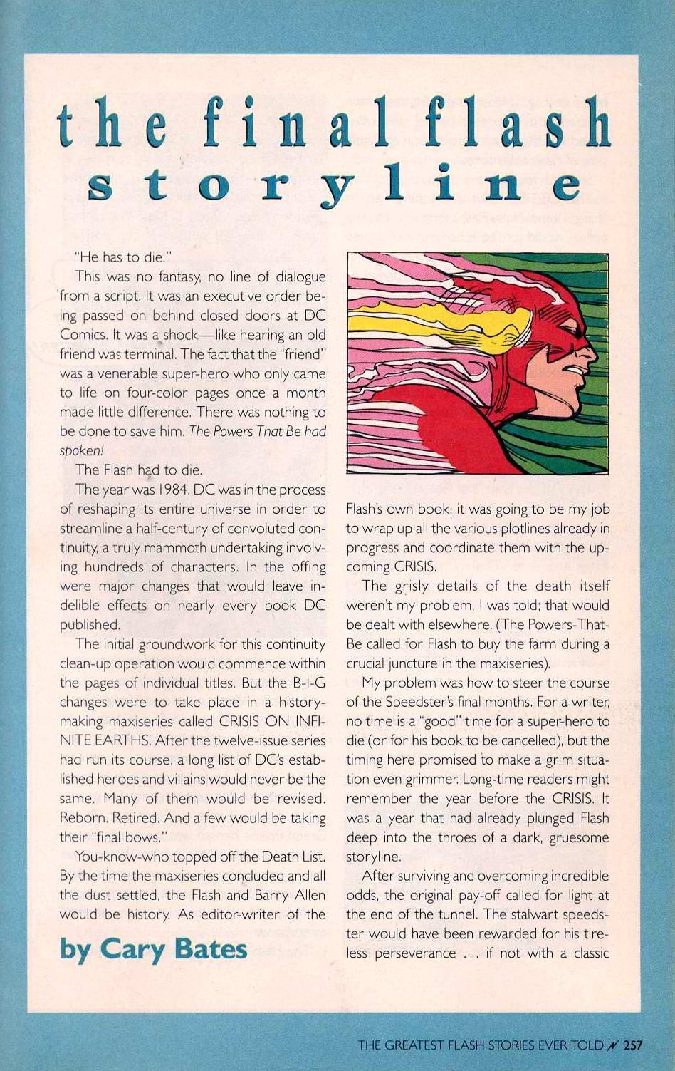 Read online The Greatest Flash Stories Ever Told comic -  Issue # TPB - 259
