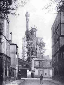The Statue of Liberty Paris 1886 - The Decorated House July 2014