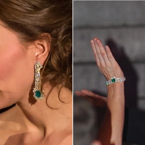 Kate middleton emerald earrings Clearance