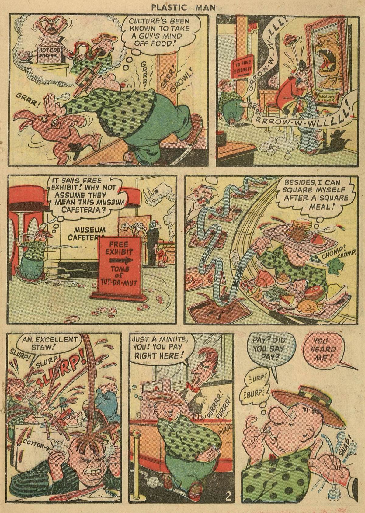 Read online Plastic Man (1943) comic -  Issue #16 - 28