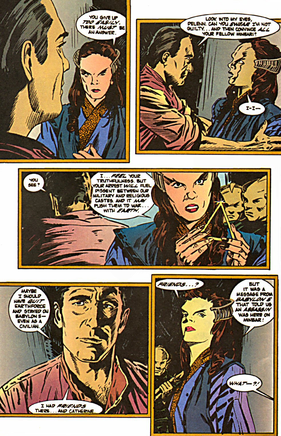 Read online Babylon 5 (1995) comic -  Issue #3 - 4