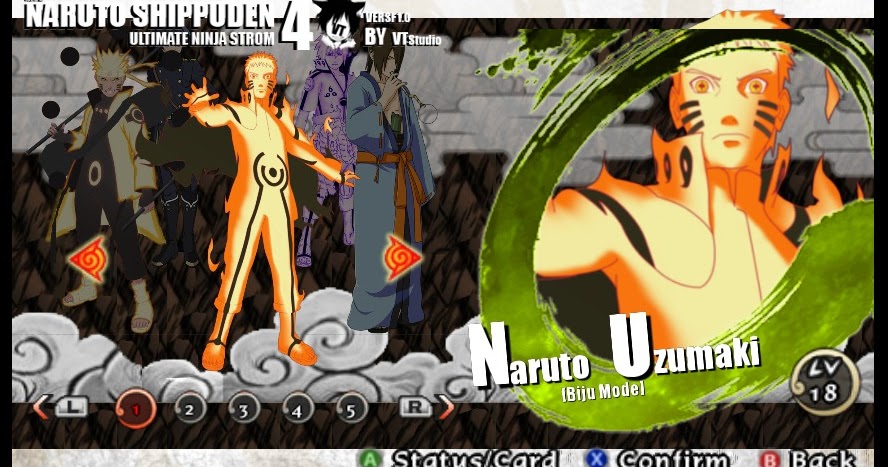 Download Mod Texture Naruto[BTM Biju Mode] NSUNI For