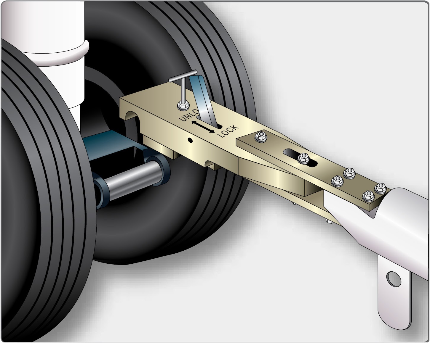 Aircraft Landing Gear System Shock Strut
