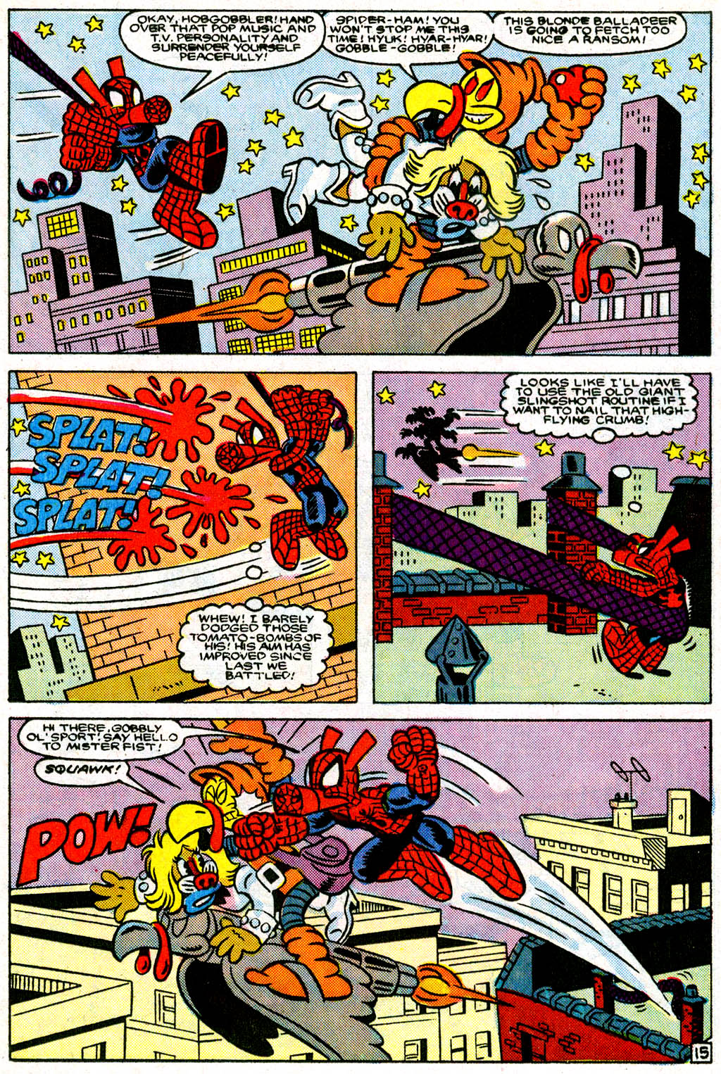 Read online Peter Porker, The Spectacular Spider-Ham comic -  Issue #15 - 16