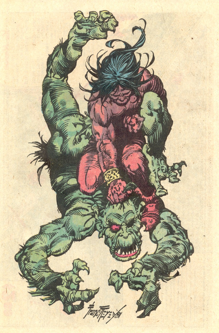 Read online Conan the Barbarian (1970) comic -  Issue # Annual 7 - 38