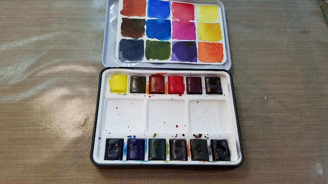 Qor Mini Palette Open