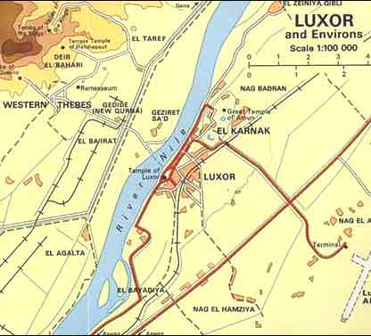 Luxor, Egypt - Tourist Destinations Luxor, Egypt - Tourist Destinations