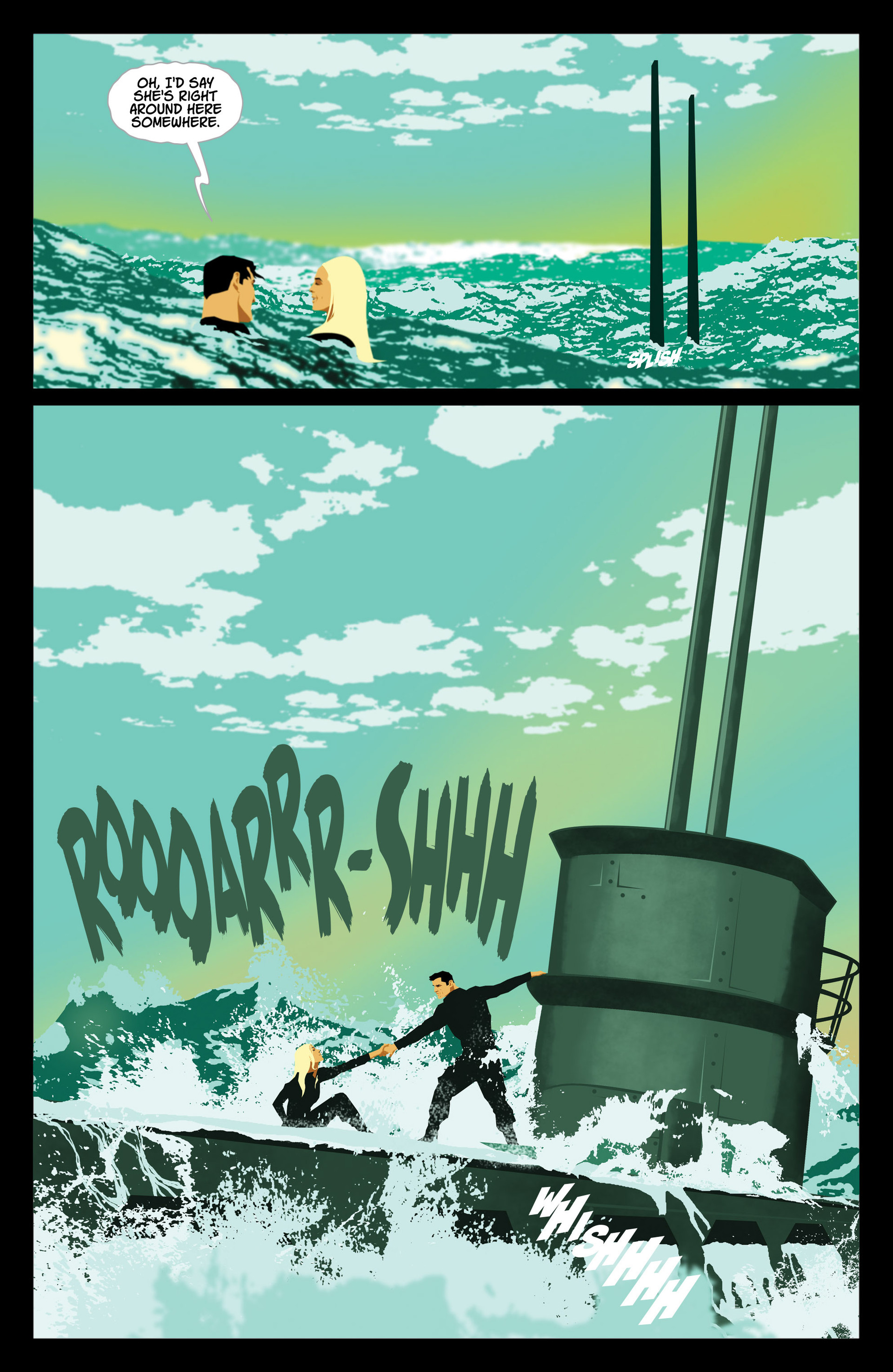 Read online The Mercenary Sea comic -  Issue #6 - 16