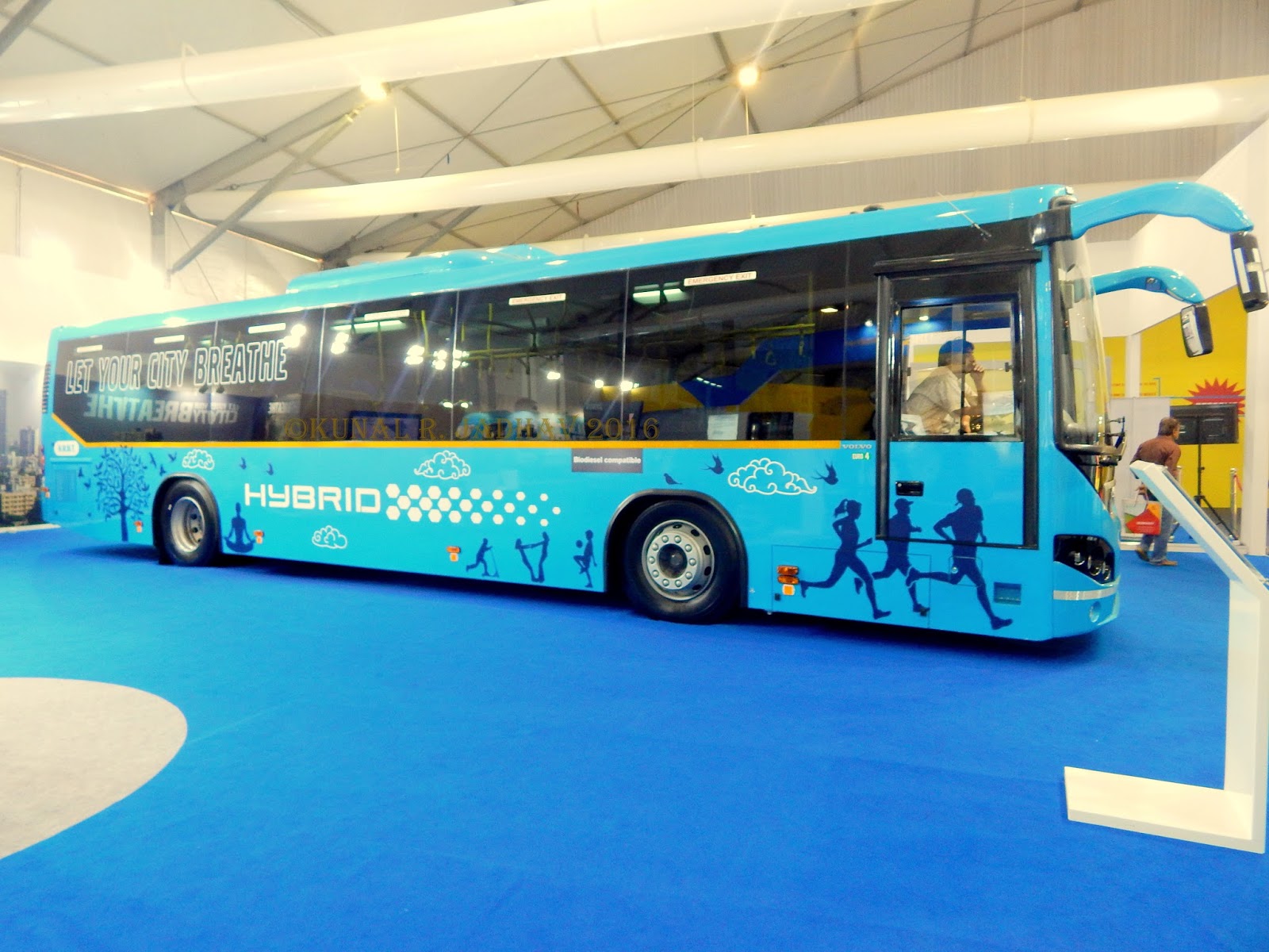 Biswajit SVM Chaser: NMMT VOLVO 8400 Hybrid - Revolutionizing City Bus Services In India