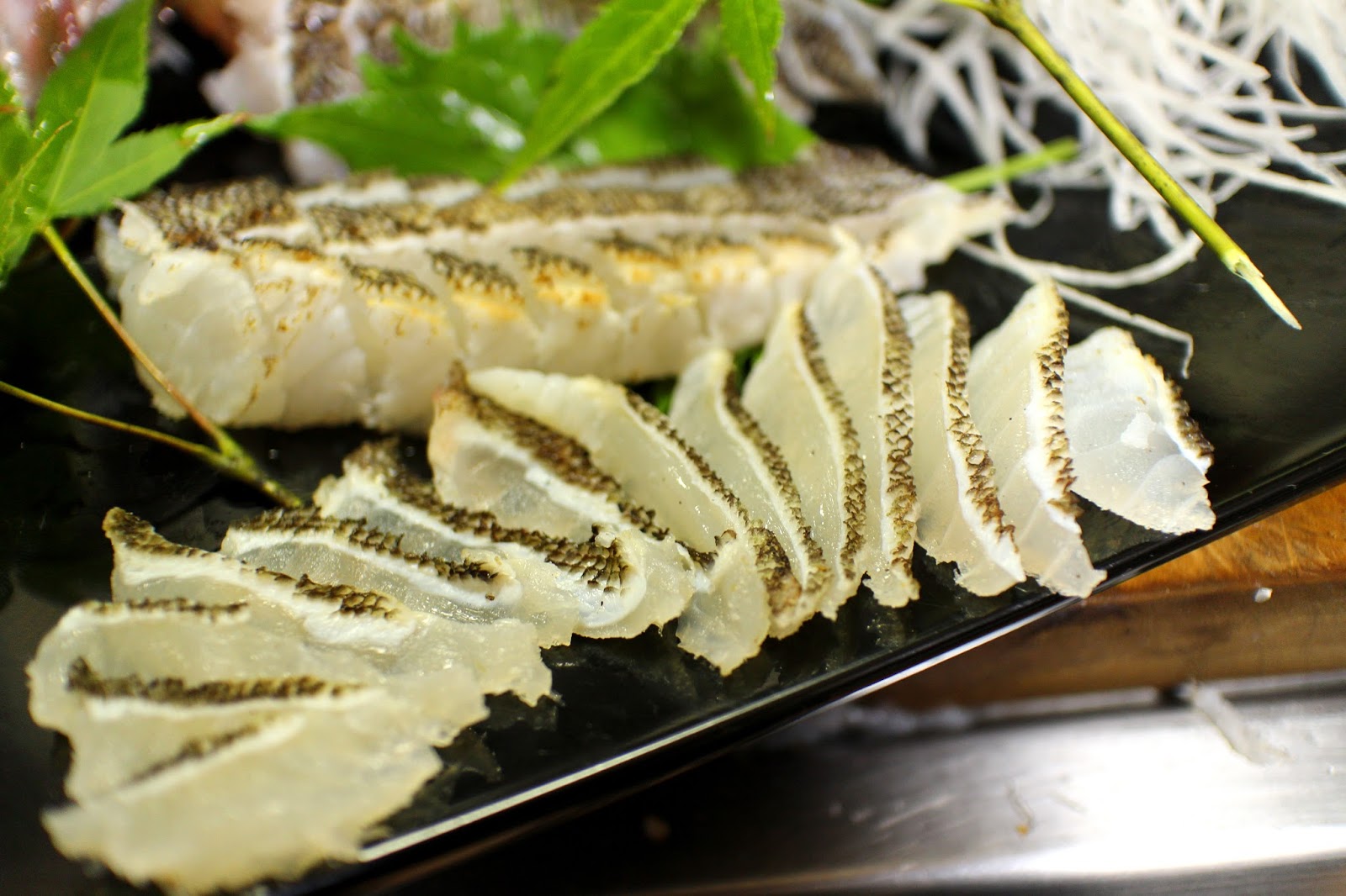 俺達の田舎暮らし カサゴの炙りの刺身