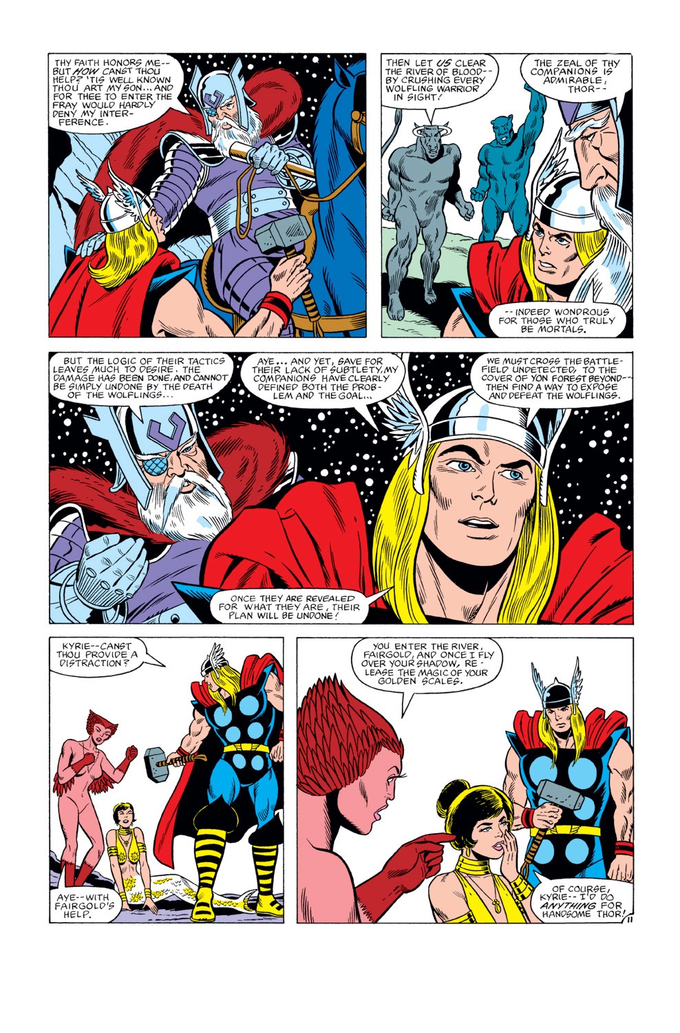 Read online Thor (1966) comic -  Issue #322 - 12