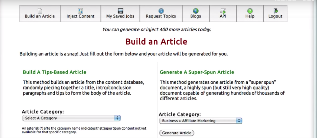 Some Known Questions About Article Generator.
