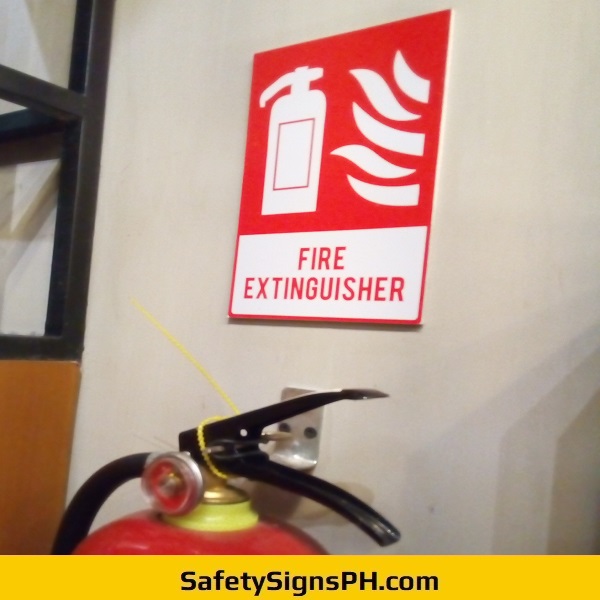 Fire Extinguisher Signage Philippines