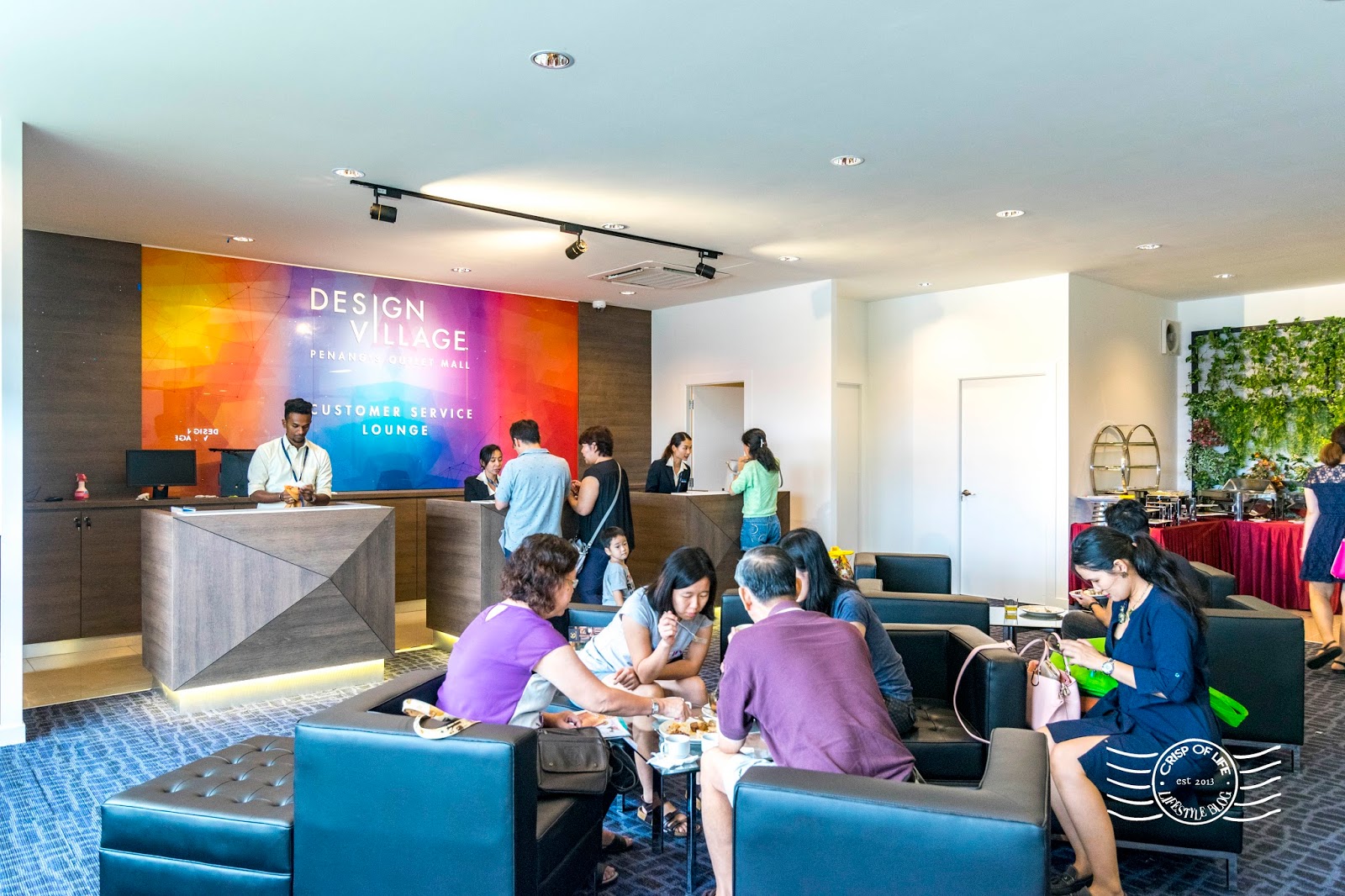 Design's Village Penang Outlet Mall's Customer Service Lounge launched! 