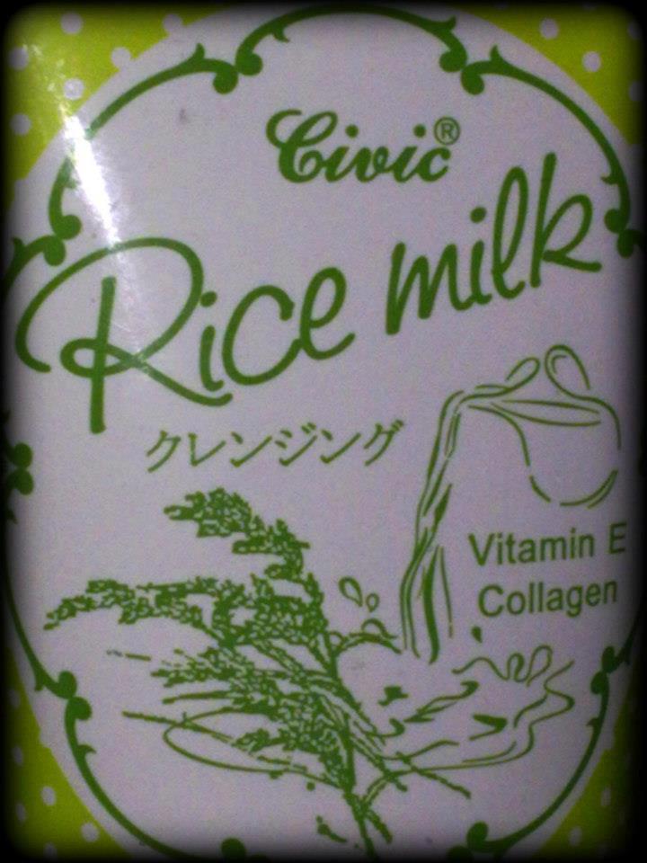Hidayah Leen (Health & Beauty) Civic Rice Milk Cleansing Cream VIT E+COLLAGEN