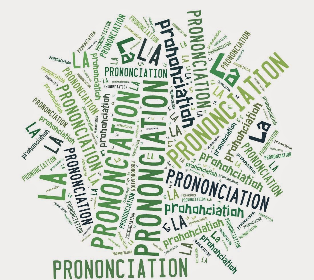 2023 - Une année pour moi: La prononciation