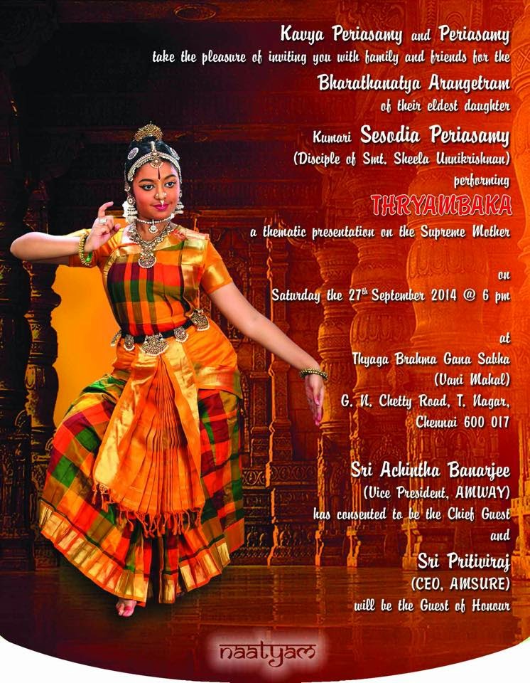 PriyaLasya Indian Classical Dance: Sridevi Nrityalaya - September 2014 ...
