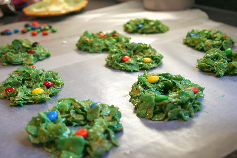 Little Page Turners Marshmallow Cereal Wreaths