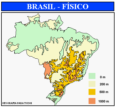 Mapas Geográficos do Brasil