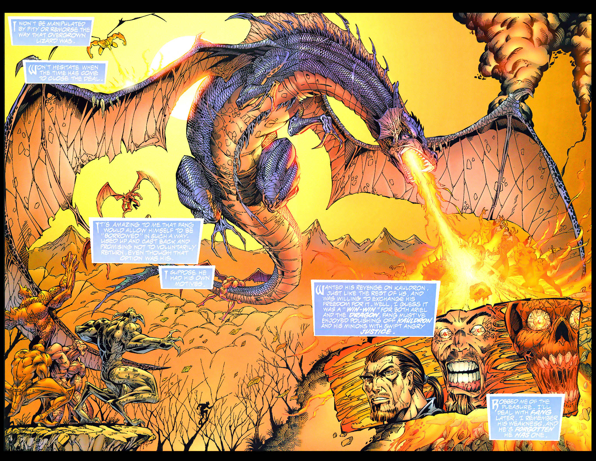 Read online Darkchylde comic -  Issue #0.5 - 10