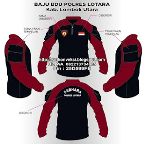 BAJU BDU POLISI