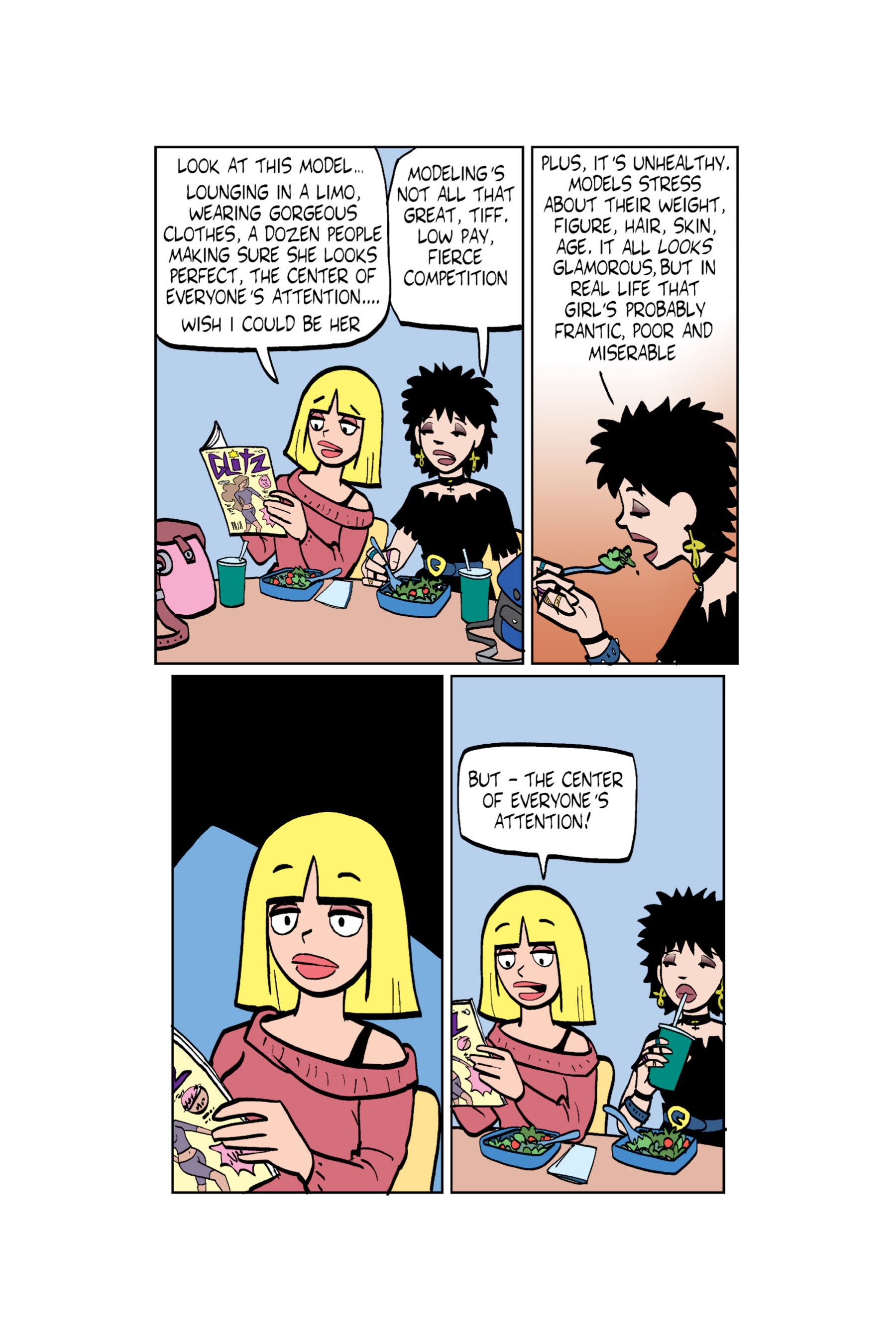 Read online Luann: Stress   Hormones = High School comic -  Issue # TPB - 21