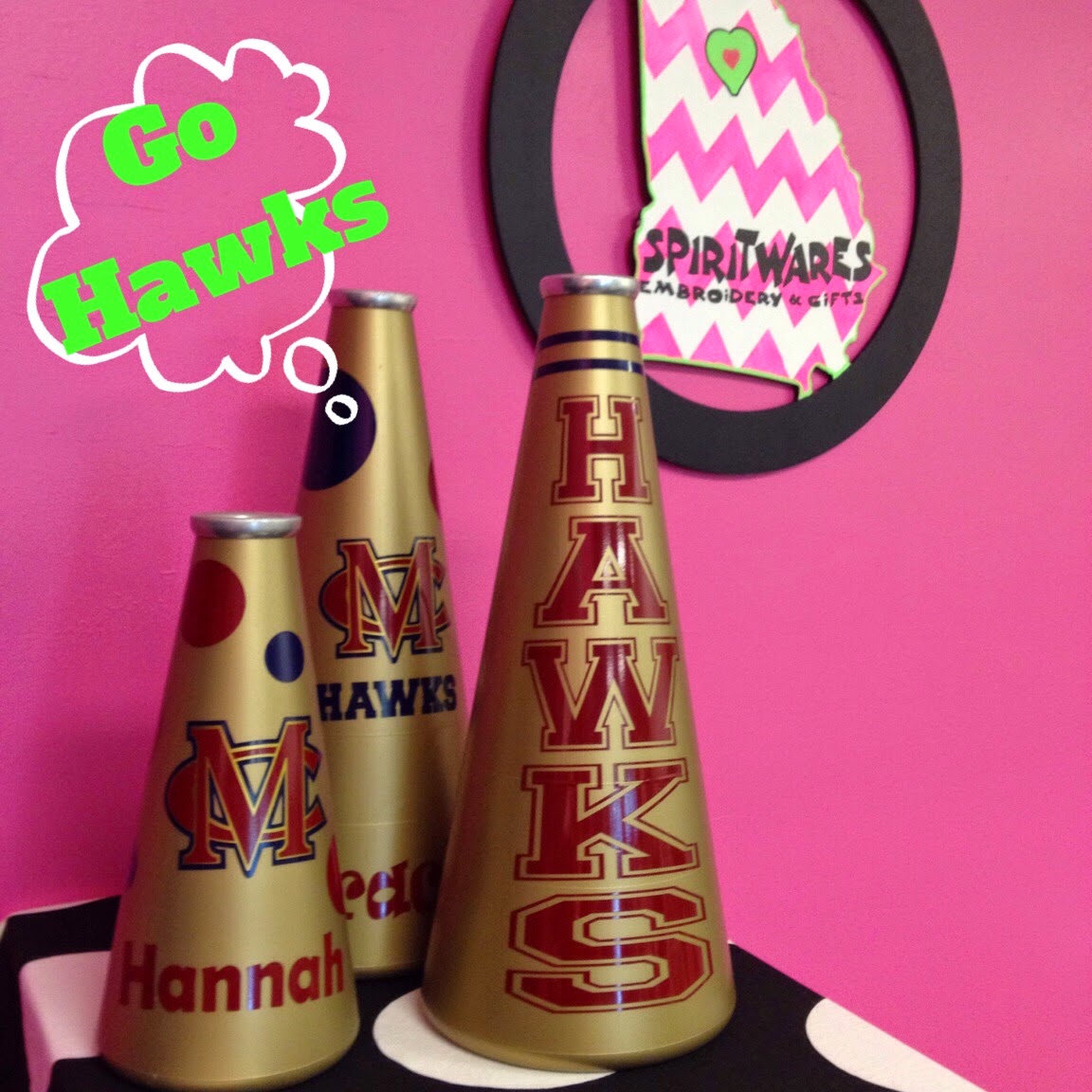 Megaphone Maven Mill Creek Hawks Megaphones