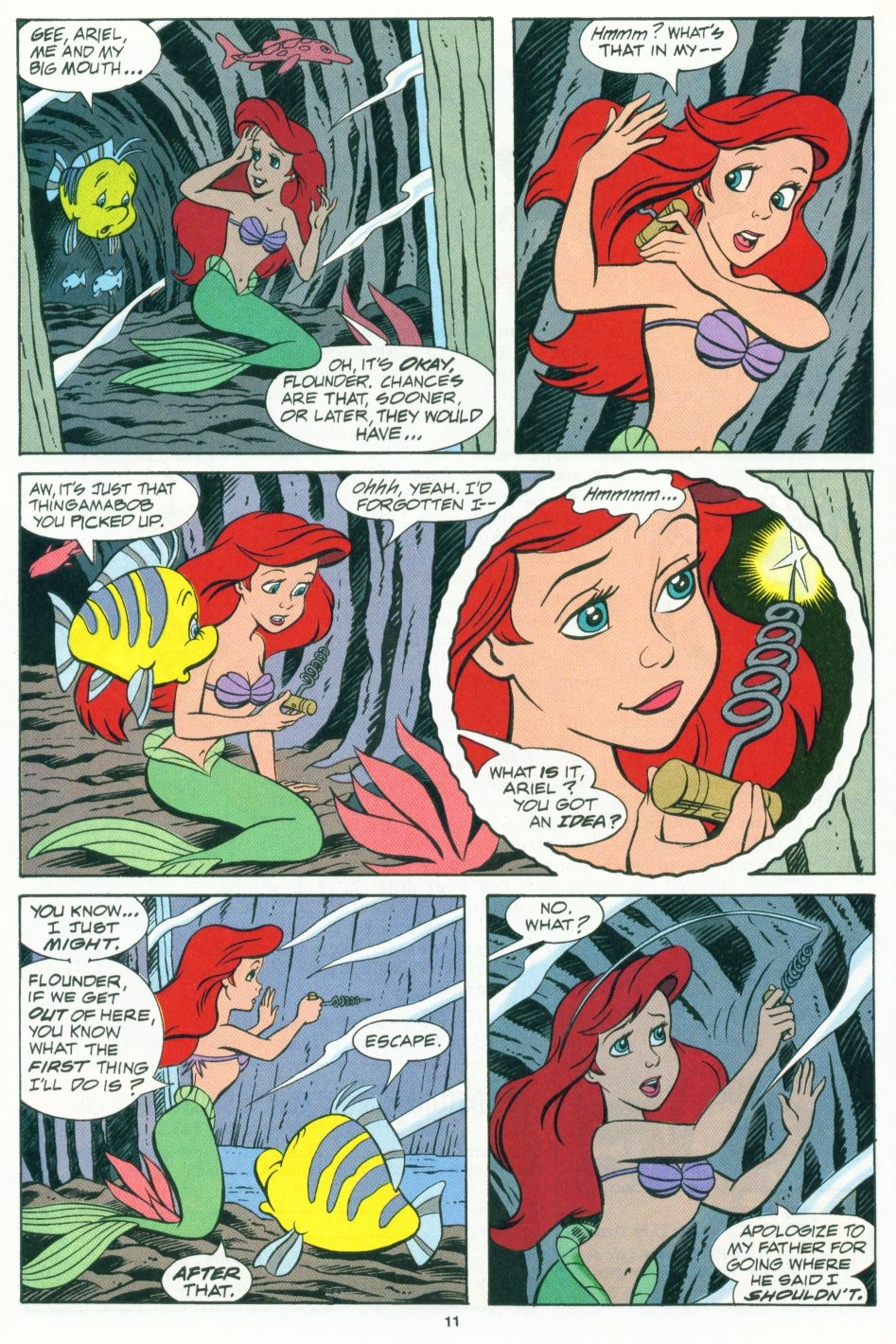 Read online Disney's The Little Mermaid Limited Series comic -  Issue #2 - 12
