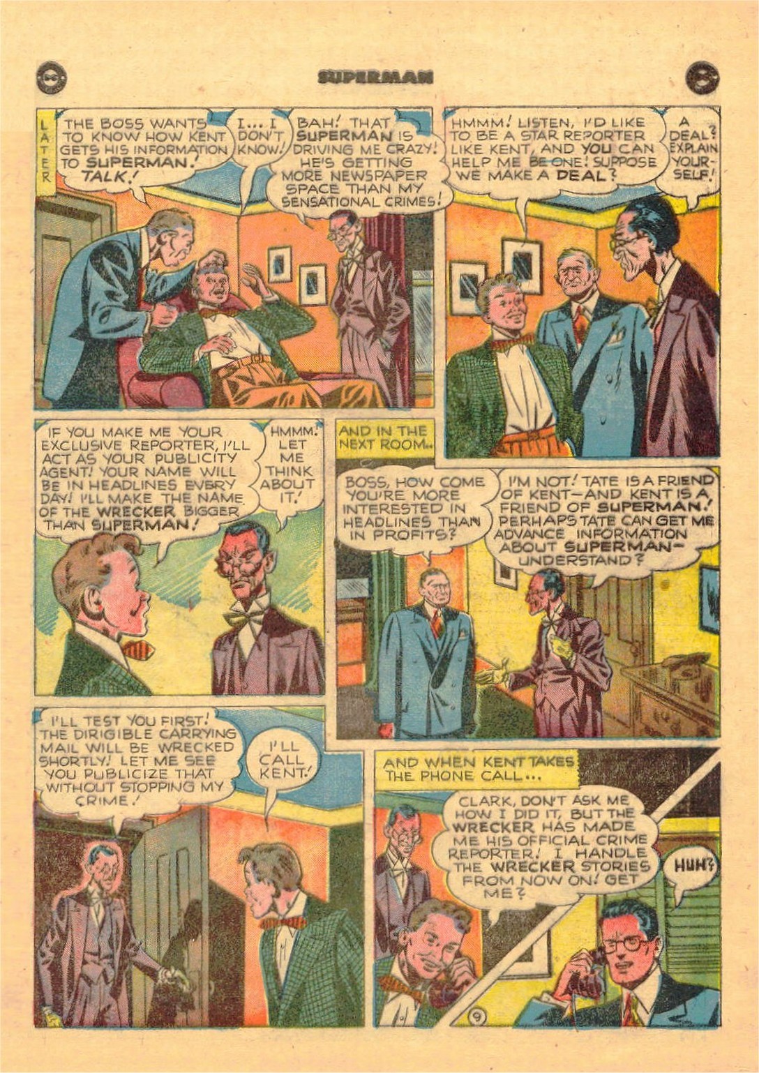 Read online Superman (1939) comic -  Issue #54 - 11