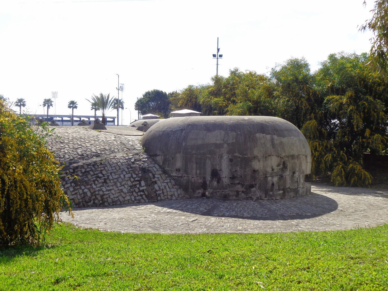 WW2 The Second World War The German bunkers at La Línea de la Concepción
