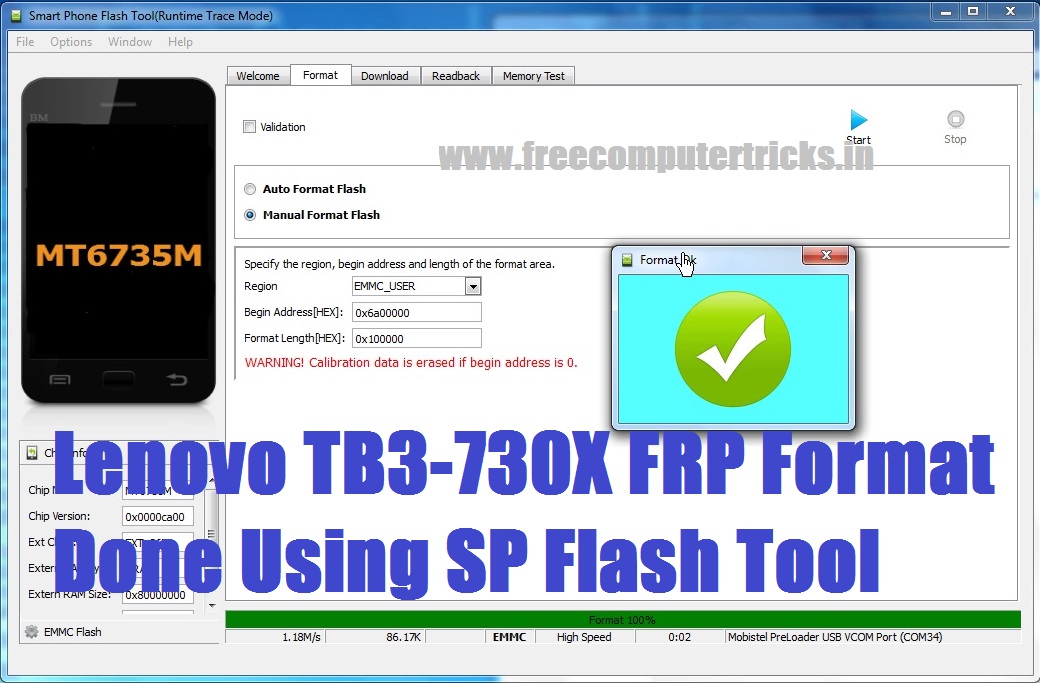lenovo tb3 730x frp unlock file and