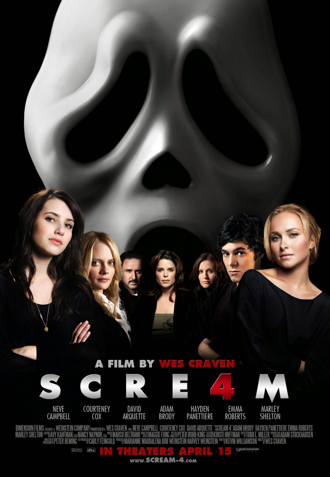 Scream 4 (2011) BRRip 720p 650MB | HOLLYWOOD MOVIE