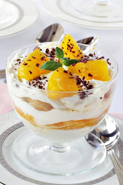 Tiramisu pomarańczowe